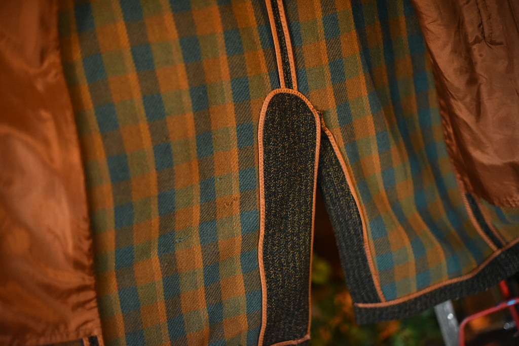 100942 UK ヴィンテージ　ロングコート  英国製　MADE IN ENGLAND