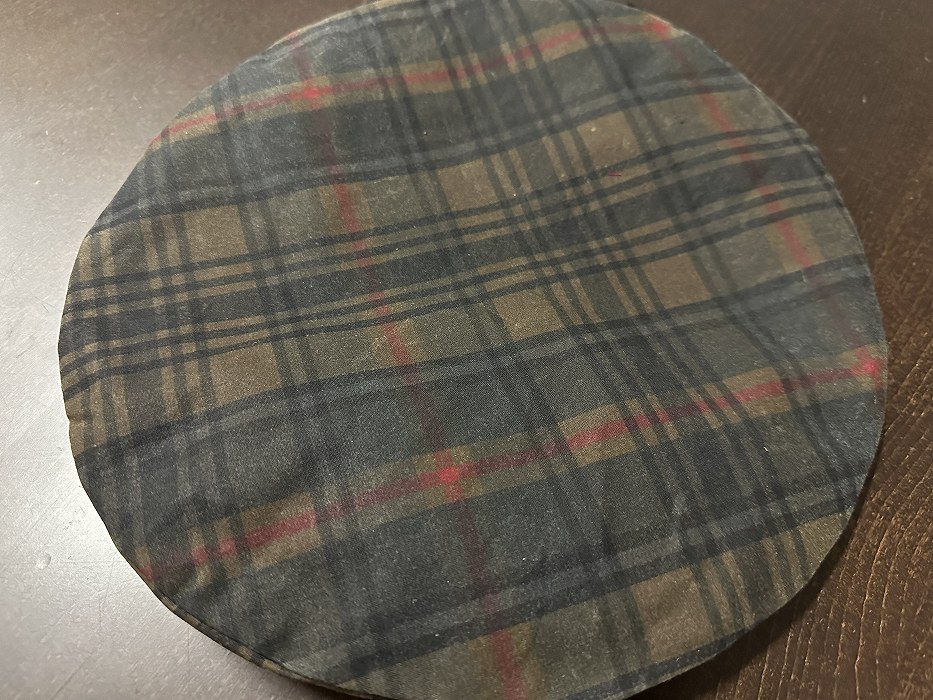 107467 ベレー帽 オイルドクロス INNOCENT & GOLDEN NEEDLE LONDON コラボ商品! Made in Great Britain