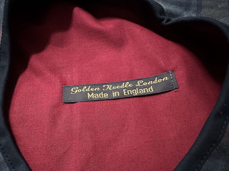 107467 ベレー帽 オイルドクロス INNOCENT & GOLDEN NEEDLE LONDON コラボ商品! Made in Great Britain