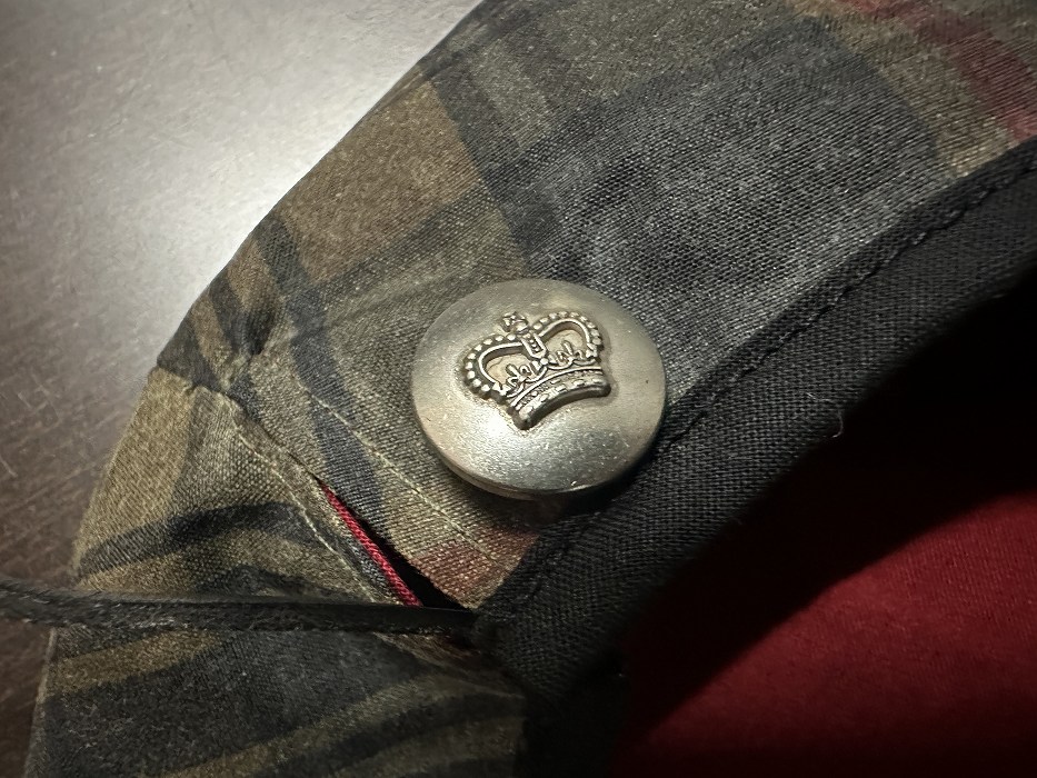 107467 ベレー帽 オイルドクロス INNOCENT & GOLDEN NEEDLE LONDON コラボ商品! Made in Great Britain