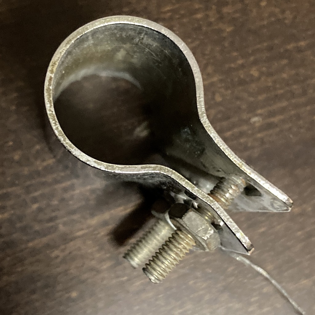 107624 中古　DESMO デスモ　ENGLAND BADGE BAR CLIP　バッジクリップ  エンブレム　バー　 カーバッチ クラシックカー