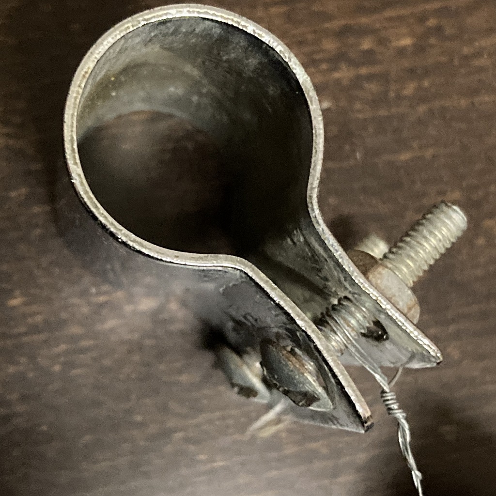 107624 中古　DESMO デスモ　ENGLAND BADGE BAR CLIP　バッジクリップ  エンブレム　バー　 カーバッチ クラシックカー