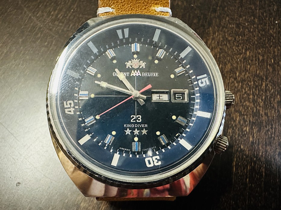 107724 腕時計 「ORIENT AAA DELUXE」23 KING DIVER キングダイバー　自動巻き