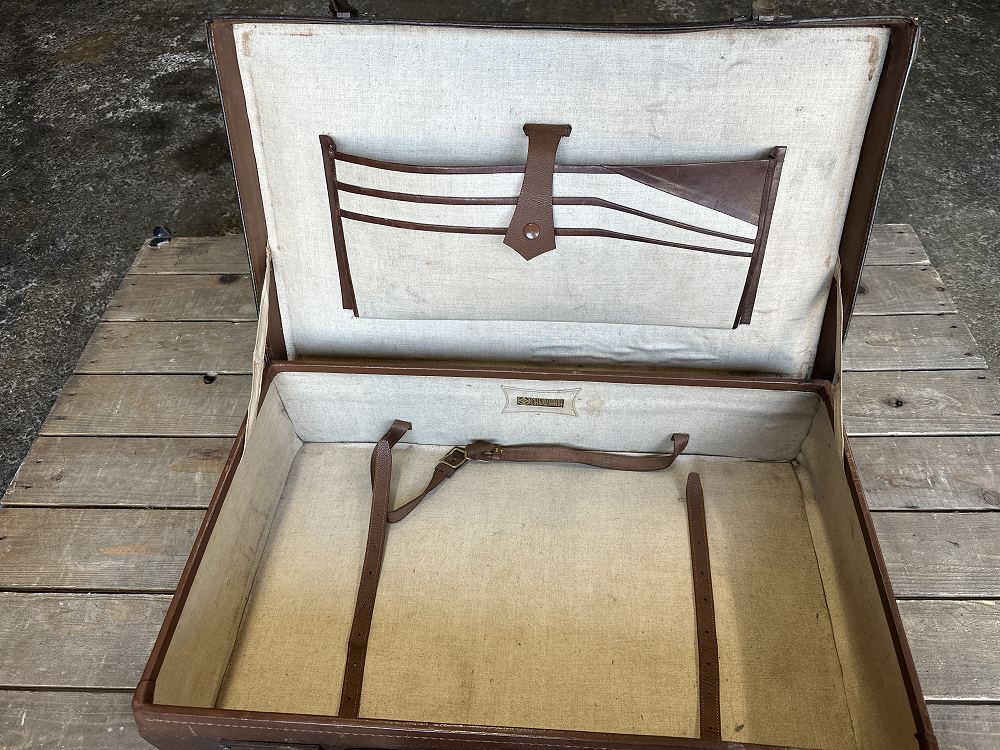 108375  ヴィンテージ MASUZAKAYA トランクケース  鞄　