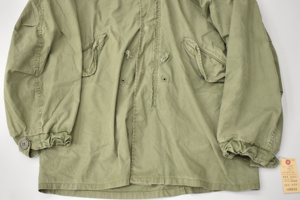 109932 [MC]  VINTAGE 65s US ARMY「M65 FISHTAIL PARKA」 フィッシュテールパーカー ヴィンテージ モッズコート