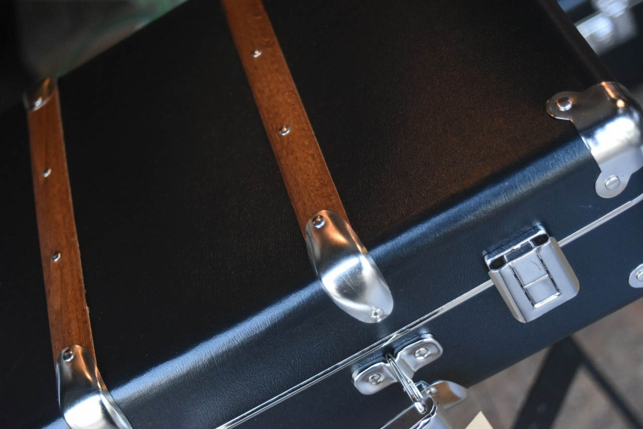 5497 40cm M ブラック 「KAZETO社」　トランクケース 90年以上の歴史を誇るチェコの伝統的トランクメーカー　