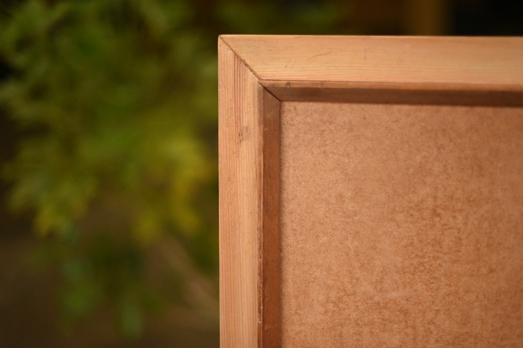 103581 ヴィンテージ ウッドフレーム 背面板付属 額縁