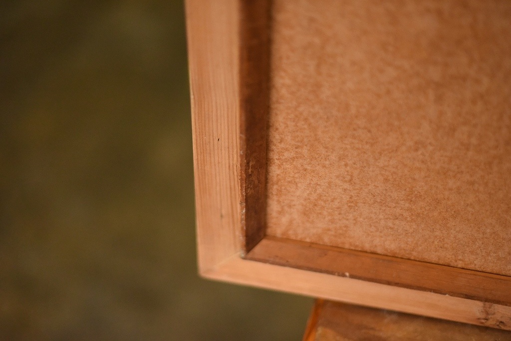 103581 ヴィンテージ ウッドフレーム 背面板付属 額縁