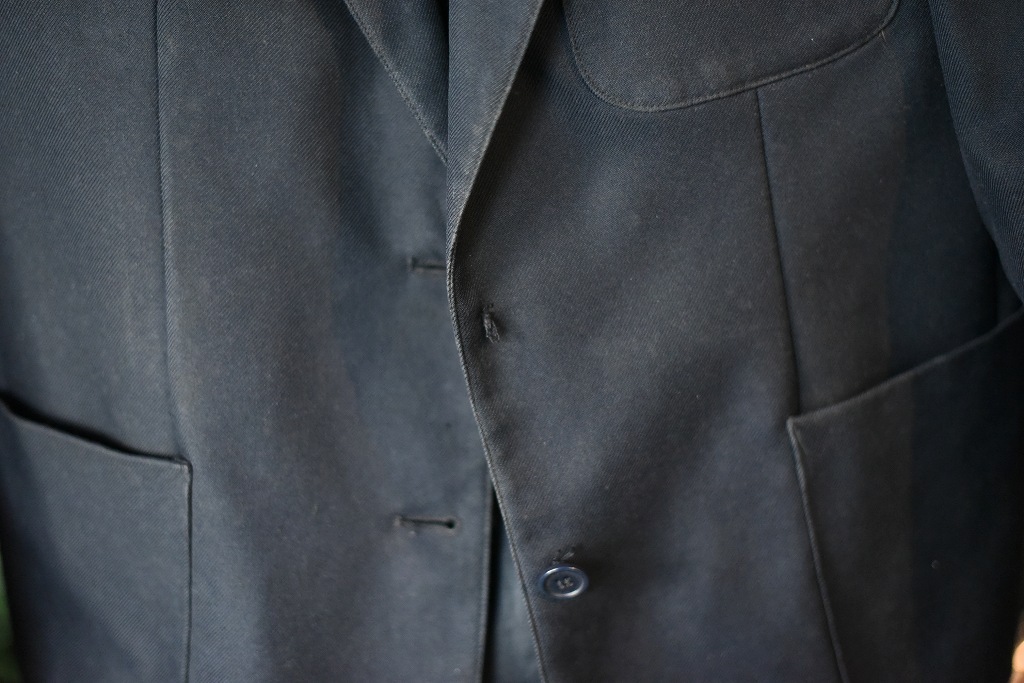 100092　UK ヴィンテージ　テーラードジャケット　 英国製　MADE IN ENGLAND