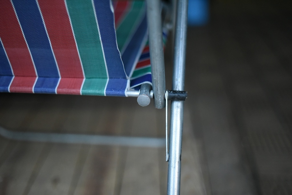 2475 ヴィンテージ デッキチェア キャンプ フォールディングチェア 折りたたみ椅子