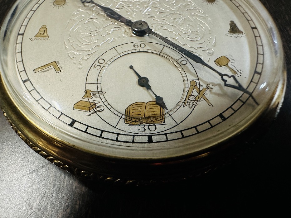 Antique ファッション イリノイ アンティーク懐中時計 クイーン