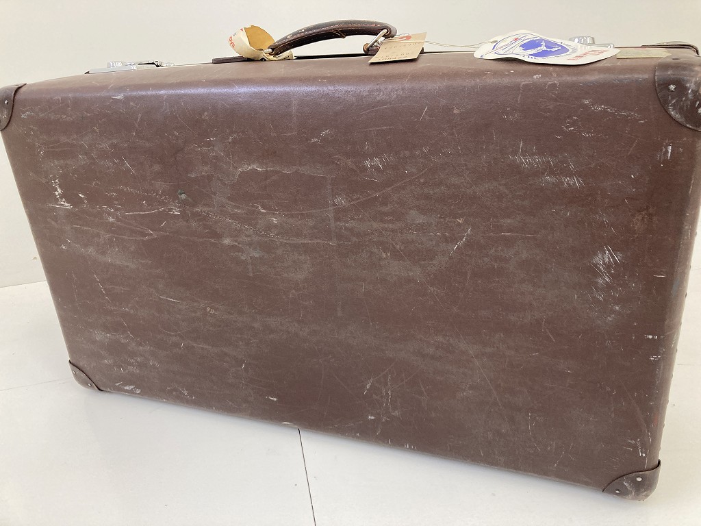 108472 UK ヴィンテージ　英国 グローブ トロッター  「GLOBE TROTTER」 MADE IN ENGLAND 刻印