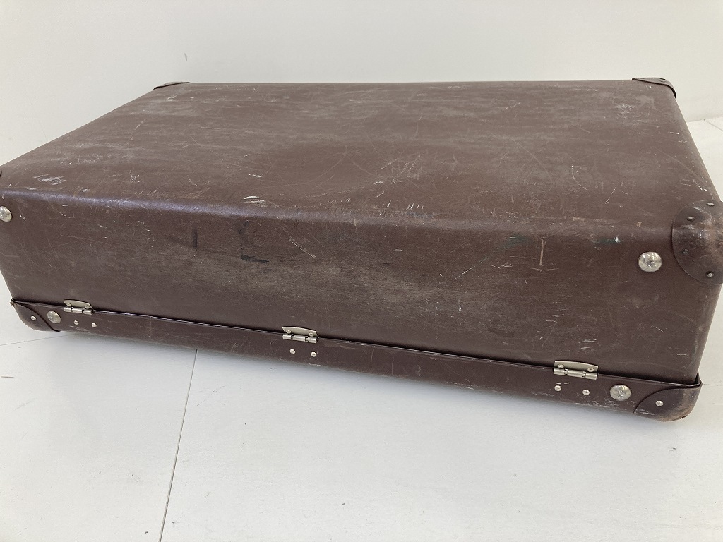 108472 UK ヴィンテージ　英国 グローブ トロッター  「GLOBE TROTTER」 MADE IN ENGLAND 刻印