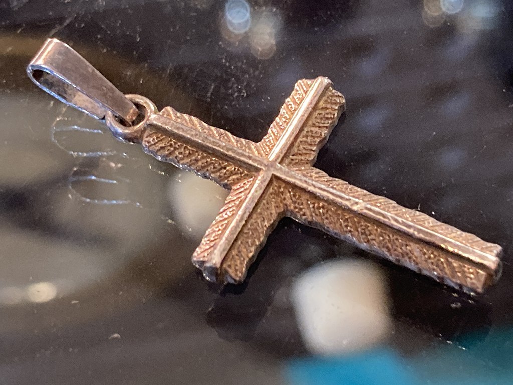 108673「CROSS」 925 SILVER ジュエリー　MADE IN ENGLAND 