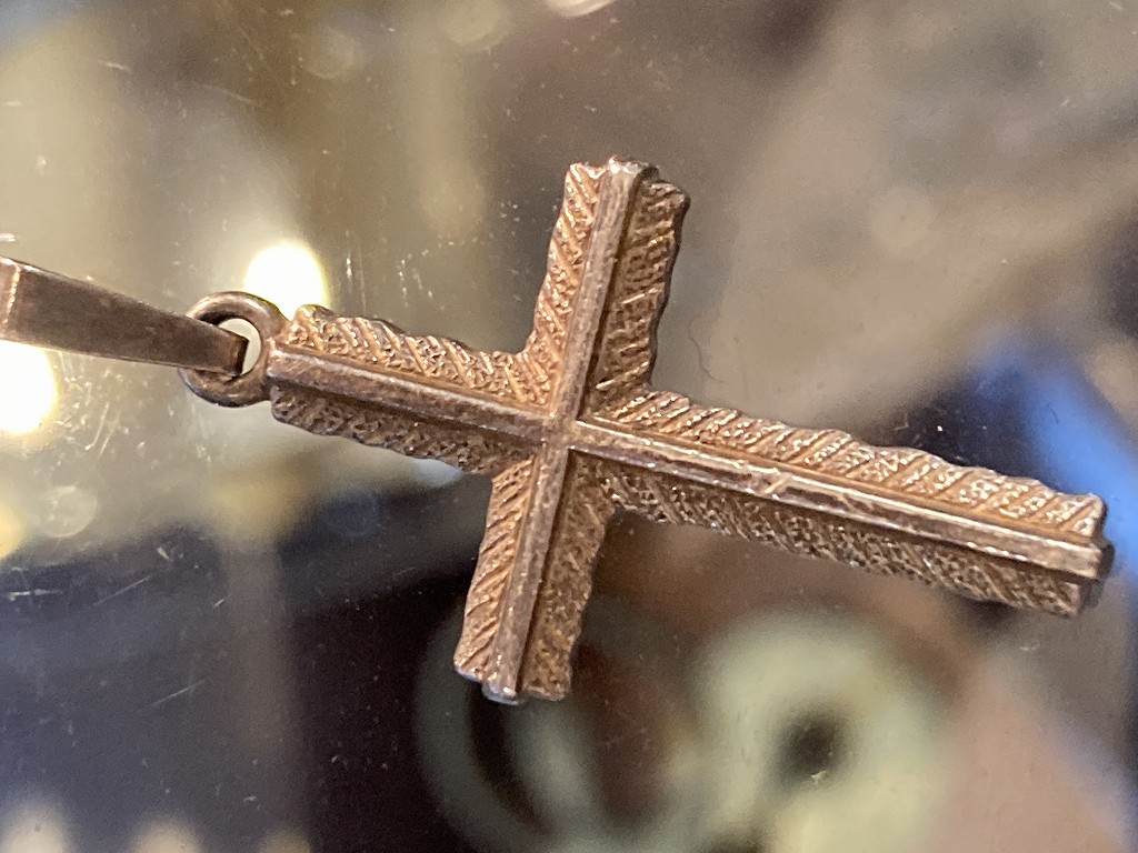 108673「CROSS」 925 SILVER ジュエリー　MADE IN ENGLAND 