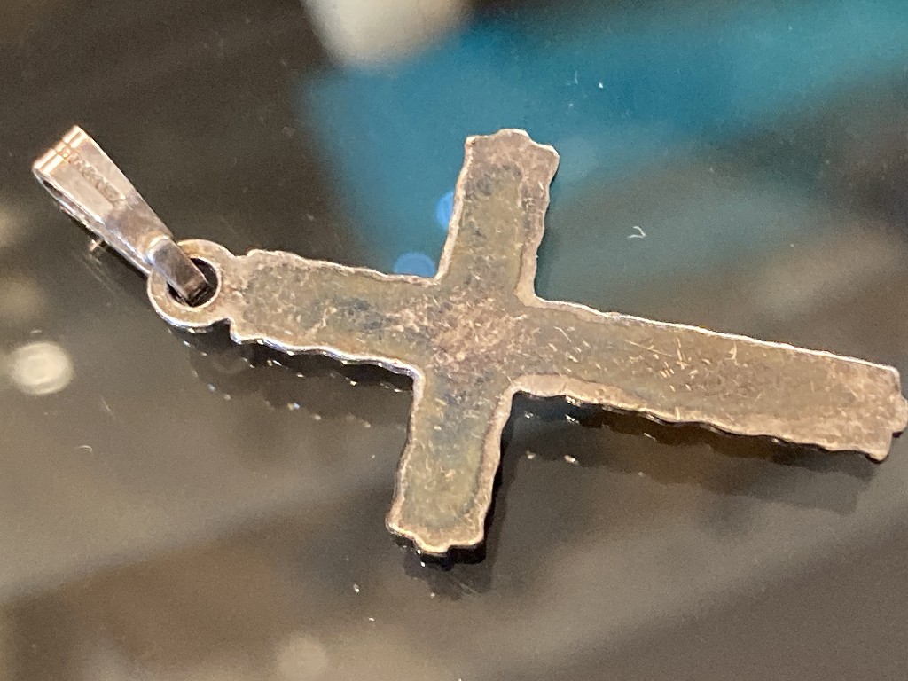 108673「CROSS」 925 SILVER ジュエリー　MADE IN ENGLAND 