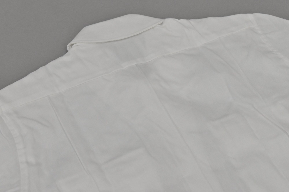 108854 【DEAD STOCK】ヴィンテージ 米軍 WHITE 521  ショートスリーブシャツ SHORT SLEEVE WHITE 521 半袖シャツ