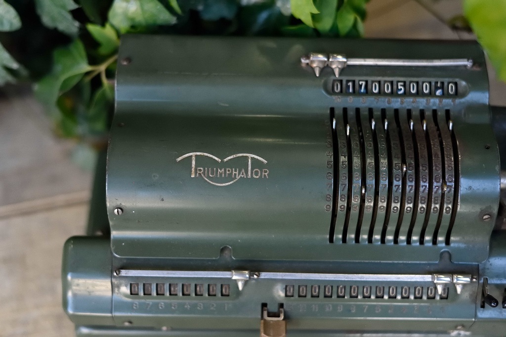 104907 ヴィンテージ　「MELITTA CALCULATOR」　計算機　ドイツ製 MADE IN GERMANY