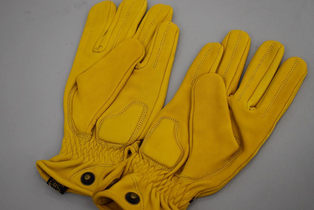 英国 「GOLDTOP」「Deerskin Roper Gloves」 鹿革 ローパーグローブ