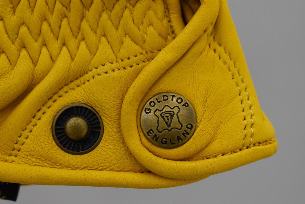 英国 「GOLDTOP」「Deerskin Roper Gloves」 鹿革 ローパーグローブ