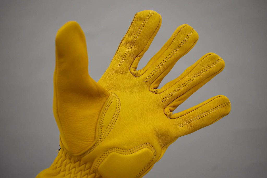 英国 「GOLDTOP」「Deerskin Roper Gloves」 鹿革 ローパーグローブ
