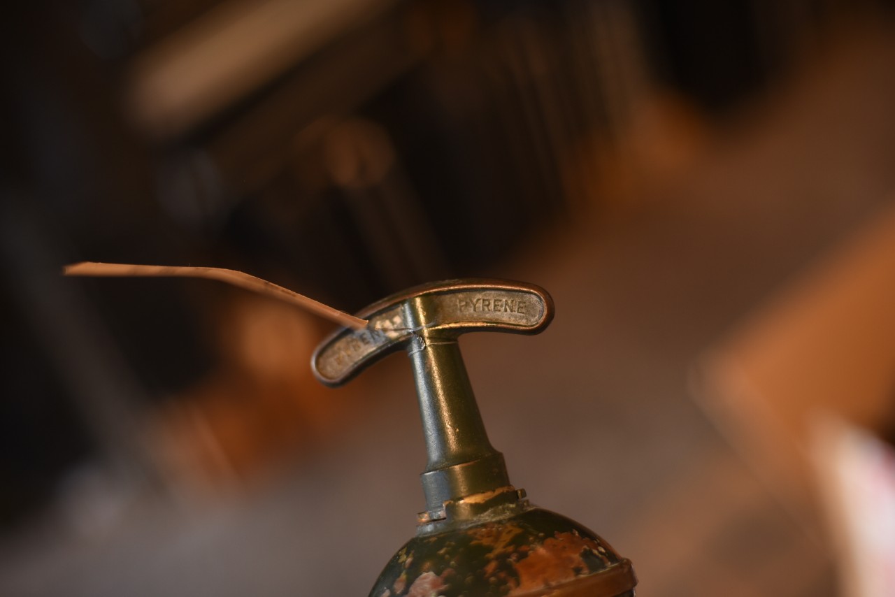 101112 UK　消火器　FIRE EXTINGUISHER 真鍮　ブラス　英国 