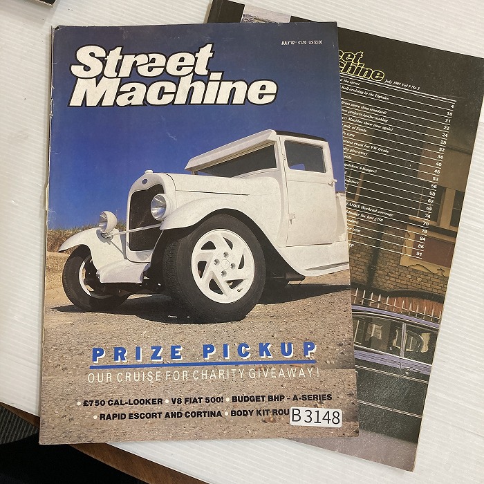 即日発送】 ストリートマシンasNo1 3冊セット 1980年代当時物
