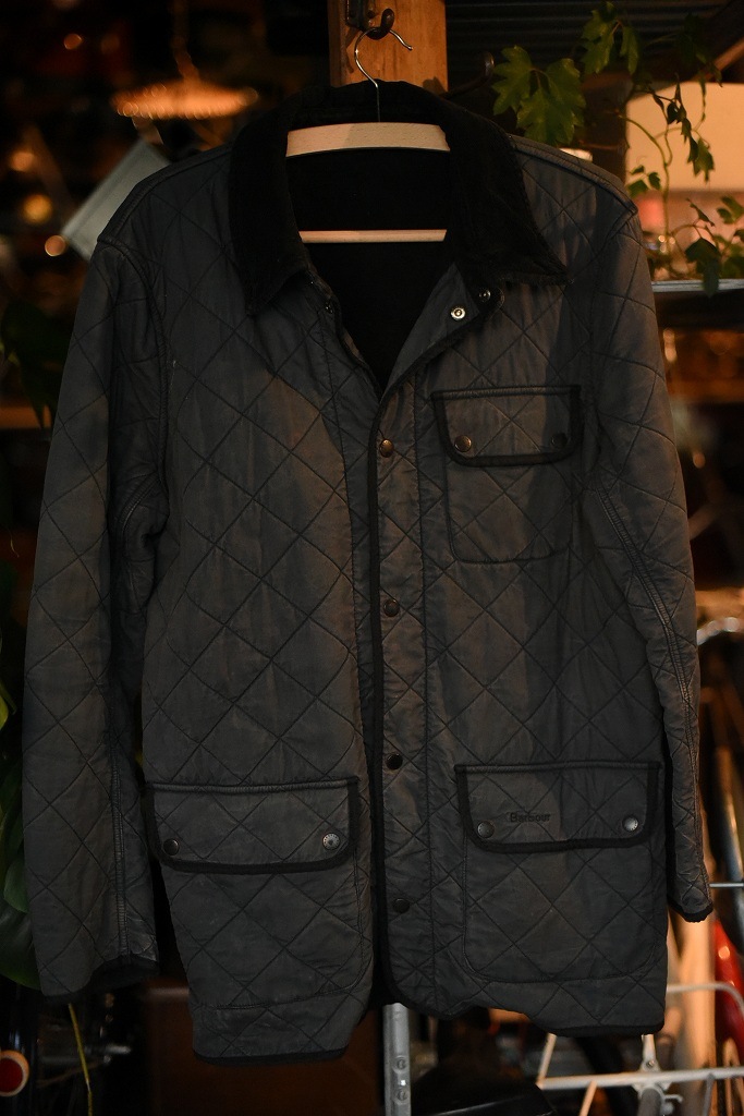 102833ヴィンテージ 　「Barbour」　バブアー　 ジャケット 英国製　MADE IN ENGLAND