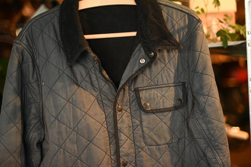 102833ヴィンテージ 　「Barbour」　バブアー　 ジャケット 英国製　MADE IN ENGLAND