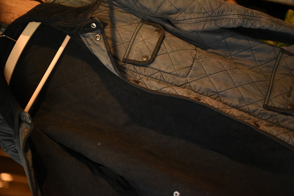 102833ヴィンテージ 　「Barbour」　バブアー　 ジャケット 英国製　MADE IN ENGLAND