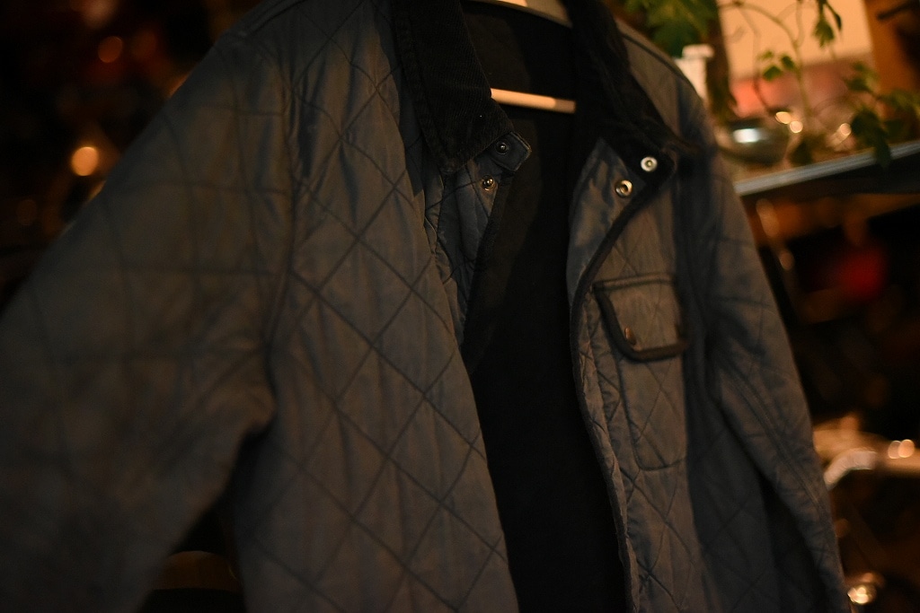 102833ヴィンテージ 　「Barbour」　バブアー　 ジャケット 英国製　MADE IN ENGLAND