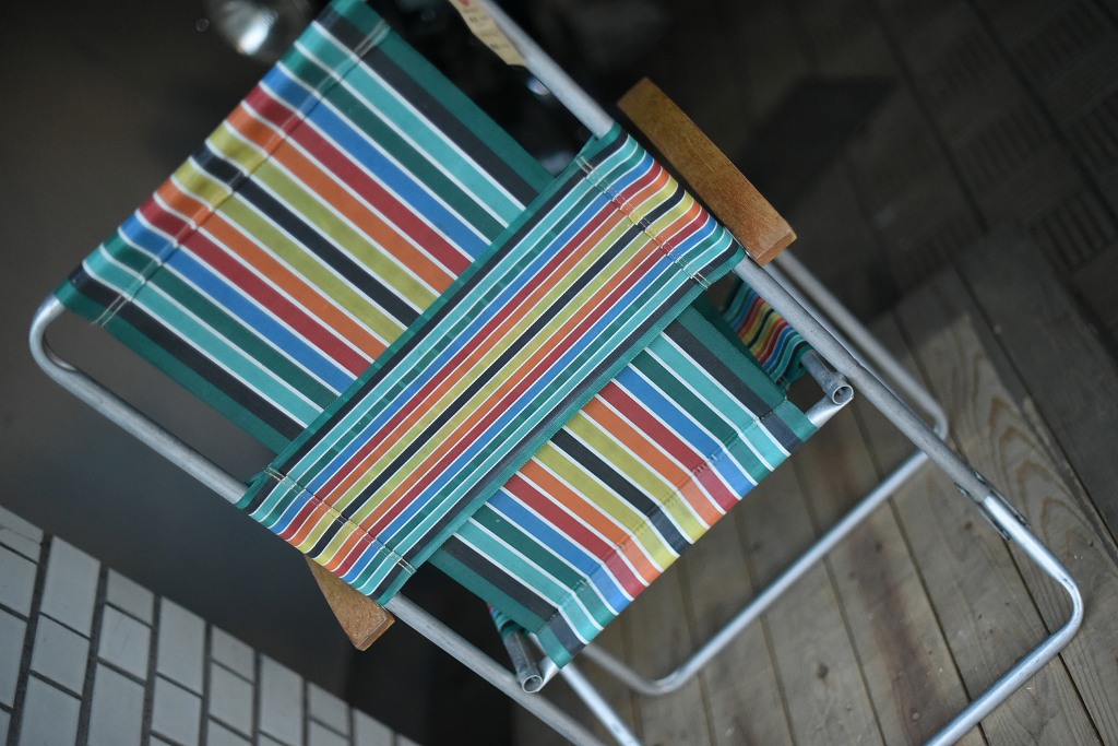 折りたたみチェア Folding deck chair(フォールディングデッキ