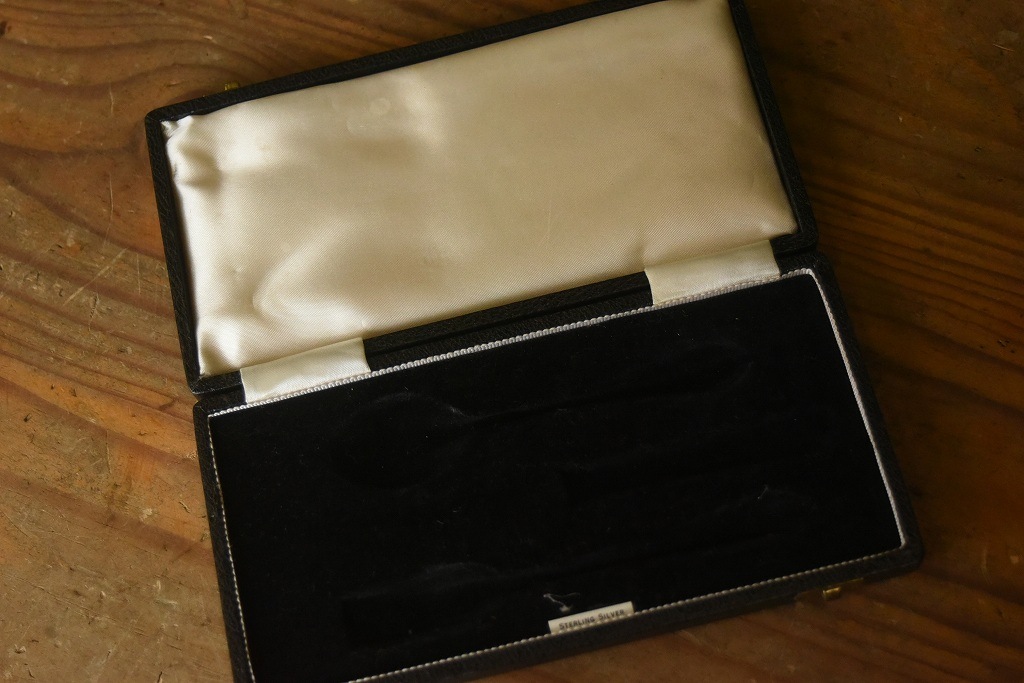 103806 ヴィンテージ　カトラリーボックス　箱　英国