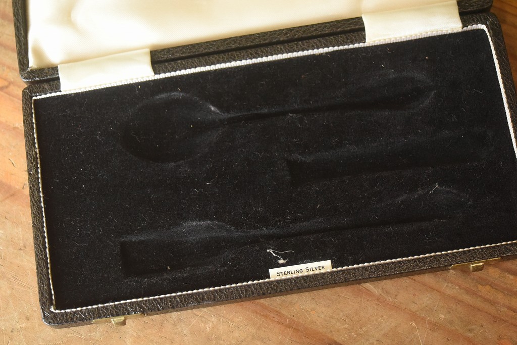 103806 ヴィンテージ　カトラリーボックス　箱　英国