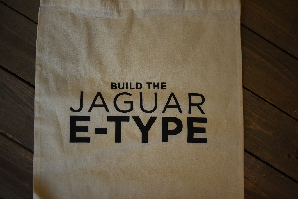 104015 ジャガー　ジャグアー「JAGUAR E-TYPE」 トートバッグ MADE IN ENGLAND