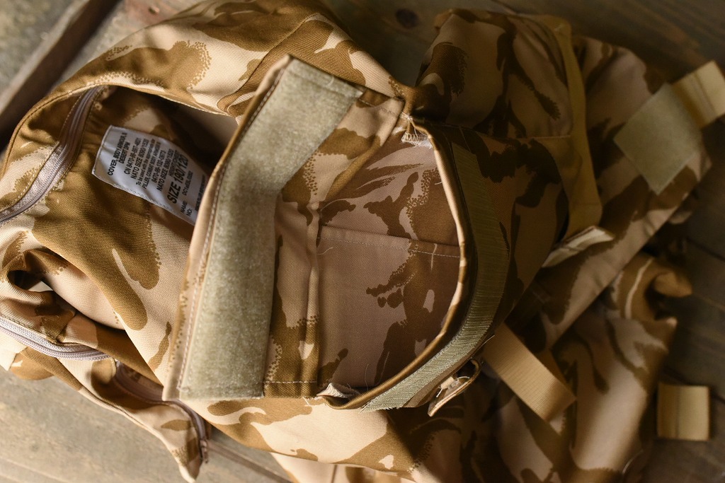L1 104150 UK 英国軍　デザートDPM　カモ ボディーアーマーベストカバー　COVER,　BODY ARMOUR IS DESERT DPM