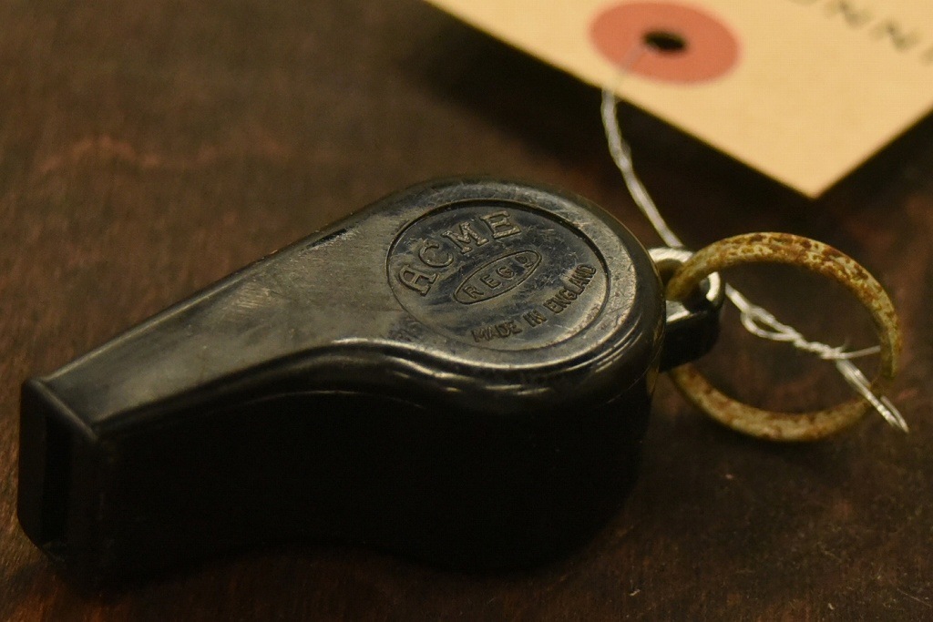 THE ACME REG.D ENGLAND アンティークホイッスル 【公式通販】