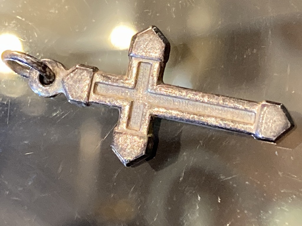 108685「CROSS」 925 SILVER ジュエリー　MADE IN ENGLAND 