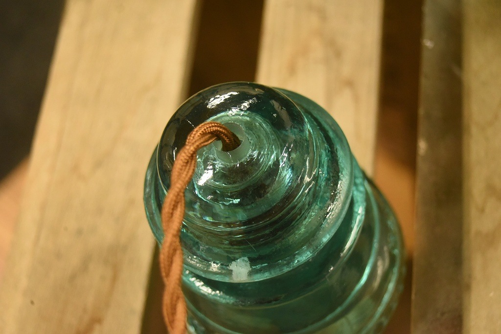 104781 インダストリアル ガラスインシュレーター ランプ 照明 USA 碍子