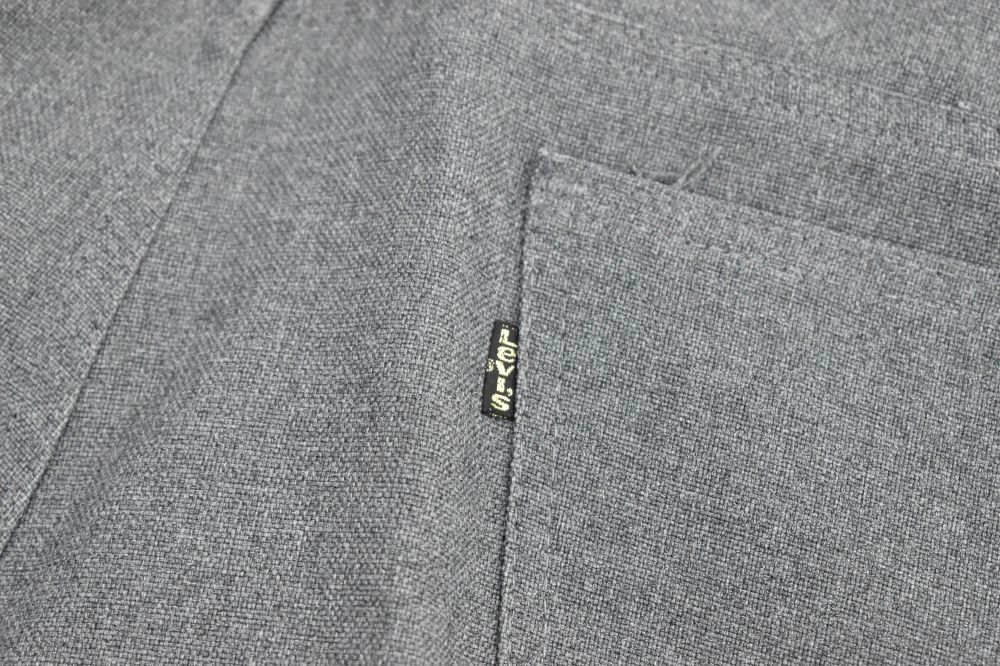 108994 [CO] 「Levi's Sta-Prest」パンツ グレー MADE IN USA 42 TALON Levis リーバイス