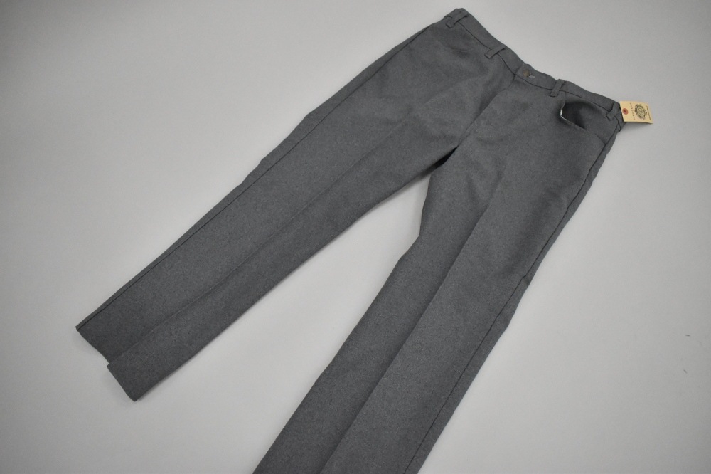 108994 [CO] 「Levi's Sta-Prest」パンツ グレー MADE IN USA 42 TALON Levis リーバイス