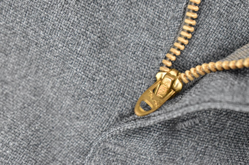 108994 [CO] 「Levi's Sta-Prest」パンツ グレー MADE IN USA 42 TALON Levis リーバイス