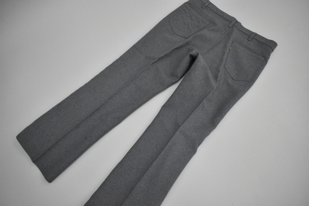 108994 [CO] 「Levi's Sta-Prest」パンツ グレー MADE IN USA 42 TALON Levis リーバイス