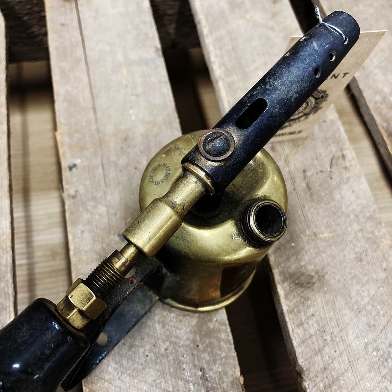 106079 「MAX SIEVERT」 マックス シーベルト MADE IN SWEDEN ブラス トーチ バーナー ブロートーチ コンロ キャンプ 真鍮