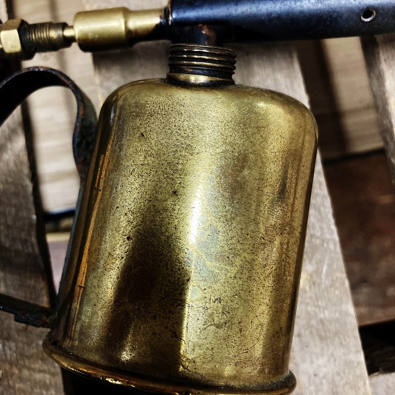 106079 「MAX SIEVERT」 マックス シーベルト MADE IN SWEDEN ブラス トーチ バーナー ブロートーチ コンロ キャンプ 真鍮