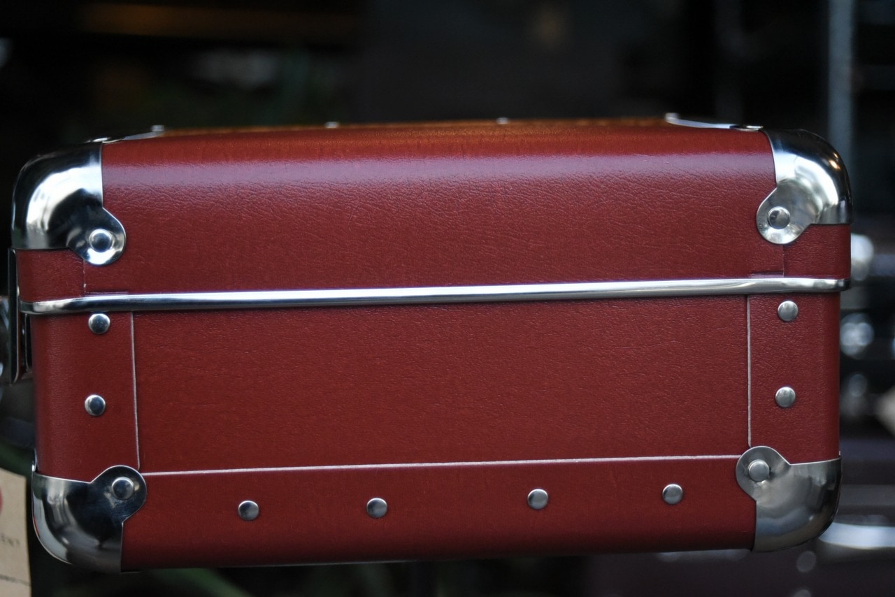 5558 40cm M ブラウン 「KAZETO社」 トランクケース 90年以上の歴史を誇るチェコの伝統的トランクメーカー