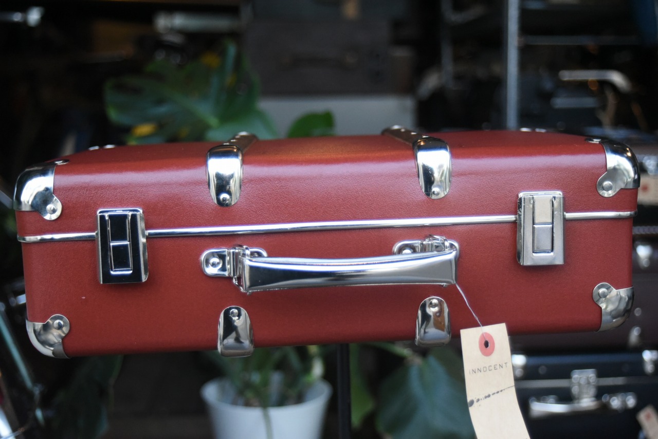 5558 40cm M ブラウン 「KAZETO社」 トランクケース 90年以上の歴史を誇るチェコの伝統的トランクメーカー