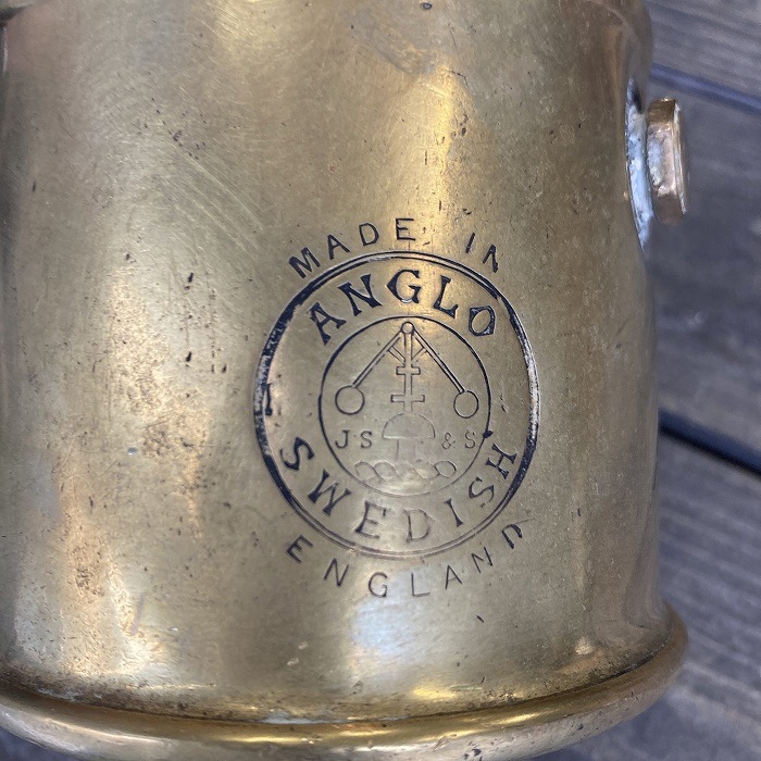 106501 「ANGLO SWEDISH」 MADE IN ENGLAND ブラス トーチ バーナー ブロートーチ コンロ キャンプ 真鍮