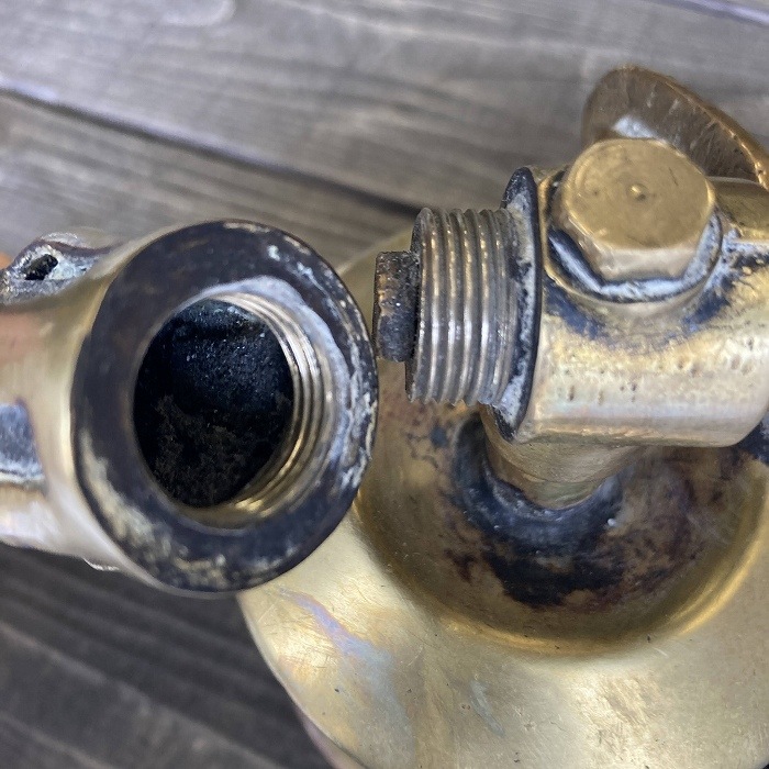 106501 「ANGLO SWEDISH」 MADE IN ENGLAND ブラス トーチ バーナー ブロートーチ コンロ キャンプ 真鍮