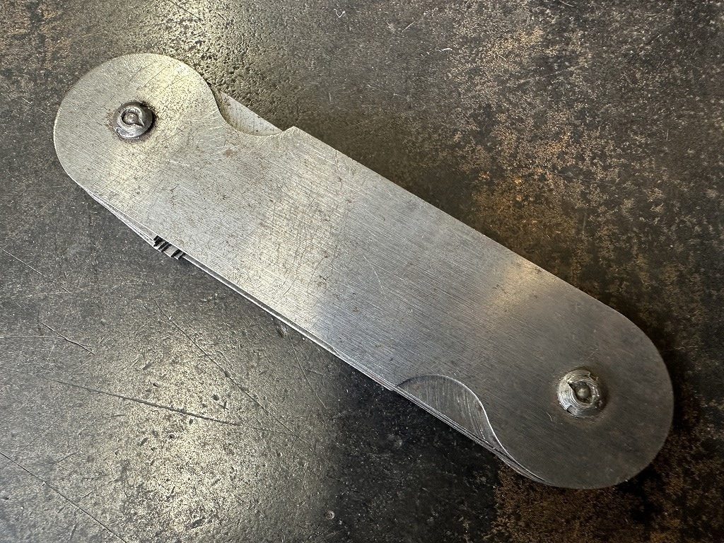 108003 ヴィンテージ　「MOORE&WRIGHT SHEFFELD」　シックネスゲージ  すきまゲージ　工具　英国 MADE IN ENGLAND